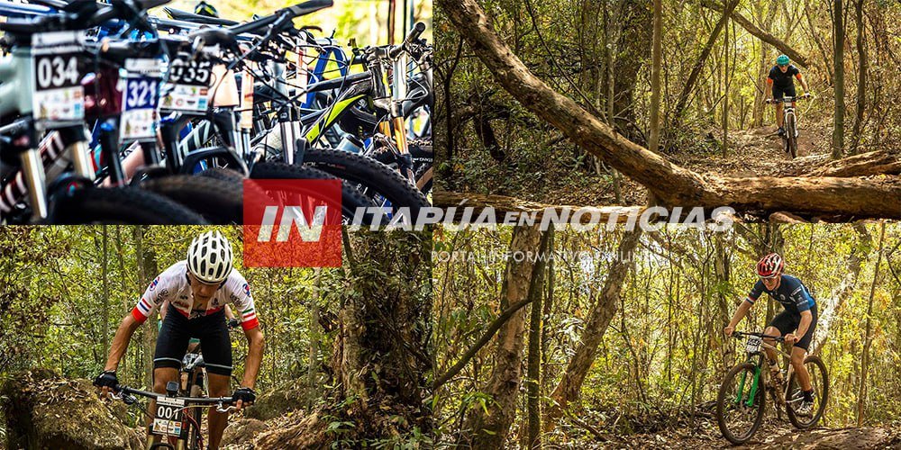 Imagen de la nota de Itapúa Noticias sobre el crecimiento del Mountain Bike en Itapúa